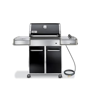 Weber 3851001 Genesis E-320 Natural Gas Grill, Black