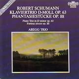 Robert Schumann: Piano Trio No. 1 in D minor, Op. 63 / Fantasy Pieces, Op. 88 - Abegg Trio ( Audio CD ) - B00008FVLQ