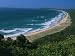 Looking South from Cape Byron to Tallow Beach Art Photographic Poster Print by Robert Francis, 12x9