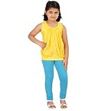 Goodtry Girls Cotton Legging-Turquoise Blue (Only Leggings) RS.199.00 (72.00% Off) - Amazon