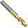 Dormer R520 Solid Carbide Short Length Drill Bit, TiN Finish, Round Shank, 130 Degree Special Point, 7/32" Cutting Diameter (Pack of 1)