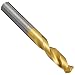 Dormer R520 Solid Carbide Short Length Drill Bit, TiN Finish, Round Shank, 130 Degree Special Point, 7/32" Cutting Diameter (Pack of 1)