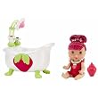 Playmates Berry Lil' Babies Strawberry Shortcake Doll with Splashing Bath Time