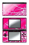 Fashion Flower Design Decal Protective Skin Sticker for Nintendo DS Lite