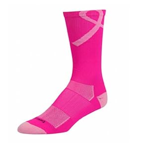 Amazon.com : TCK Pink Ribbon Awareness Crew Socks