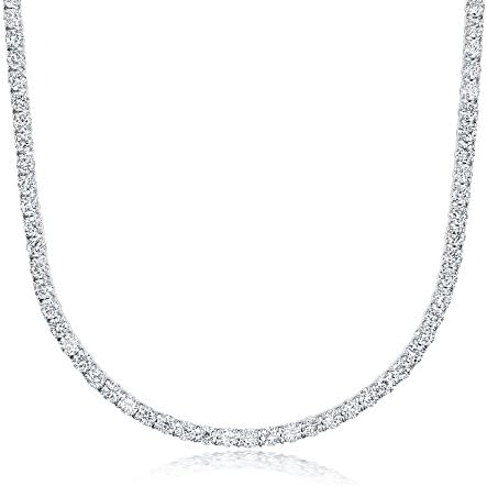 'Timeless Collection' Diamond Necklace - 2.93 carats of Brilliant Cut Diamonds, set in 18K White Gold