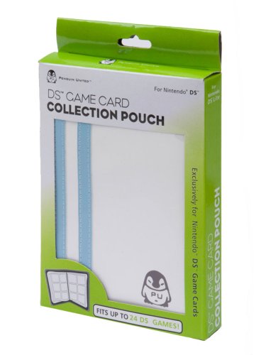 24X Game Card Pouch for Nintendo DS Lite + NDSL Blue