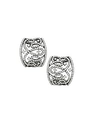 1 5/8 Carat Diamond 18K White Gold Earrings