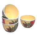 Holly Birds Ice Cream Bowl Set of 4 - Assorted