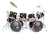 HB Predator 11 Piece Double Bass Drum Set Birch Shell Complete