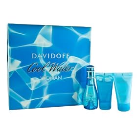 Davidoff Coolwater Eau De Toilette Gift Set for Women 50ml