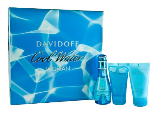 Davidoff Coolwater Geschenkset (50ml EDT + 50ml K&ouml;rperlotion + 50ml Duschgel) Preisvergleich