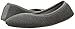 isotoner Women's Heathered Jersey Knit Jillian Ballerina Slipper with All Around Memory Foam for Indoor Comfort