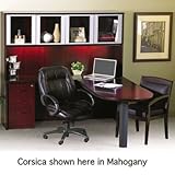 Mayline CMTLMAH - Corsica Conference Series Modular Table Center Leg, Mahog ....