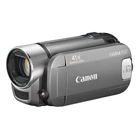 Canon Legria FS37 - PAL - Flash Memory Camcorder, 41x Advanced Zoom, 16GB Dual Flash Memory, True Wide Hi-Res 16:9 System, Dual Shot