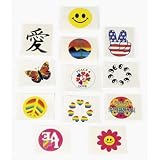 Funexpress Educational Products - Glow-In-The-Dark Everyday Tattoos (6 dz) [Toy] - Glow In The Dark Tattoos