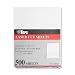 TOPS Laser Cut Sheet Paper, Perforated 3-1/2 Inches from Bottom, 8.5 x 11 Inches, 20 Pound, 500 Sheets, White, (05050)