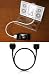 Dock Extender Cable 2feet Black