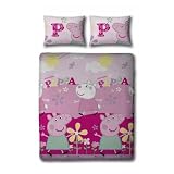 Character World Peppa Pig Adorable Double Rotary Duvet Set