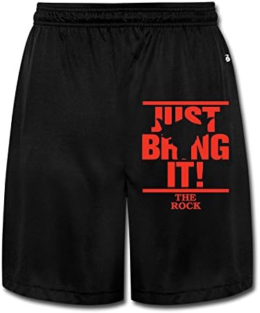 Hotboy19 Men Just Bring It Shorts Training Pants Black Size L