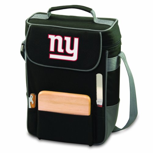 NFL New York Giants Duet Insulated 2-Bottle Wine and Cheese Tote