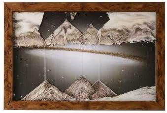 Rainbow Vision Sand Picture --- Medium size "Sombreros Galaxy"