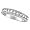 Semi-Eternity Diamond Ring Band 14k White Gold by Morris and David (0.45ct)