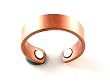 SOLID COPPER MAGNETIC RING FINGER 6MM RINGS NATURAL PAIN THERAPY