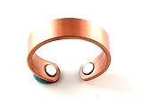SOLID COPPER MAGNETIC RING FINGER 6MM RINGS NATURAL PAIN THERAPY SOLID COPPER MAGNETIC RING FINGER 6MM RINGS NATURAL PAIN THERAPY