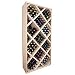 Designer Rack Kit - Diamond Bin w/Face Trim (Redwood Dark Walnut