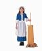 Forum Novelties Colonial Girl Costume, Child's Small