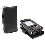 Sony Ericsson P1i Designio Leather Case (Horizontal Flip Cover)