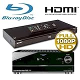 Sony STR-DN1000 Receiver & BDP-S360 Blu-Ray Playe