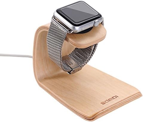2016 Newest Wooden Smart Watch Charging Dock Phone Stand Iwatch Stand Wooden Free Your Hands
