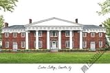 Centre College Lithograph 14x10 Limited Edition Unframed Lithograph