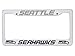 NFL Seattle Seahawks Plastic License Plate Frame
