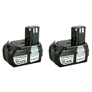 Hitachi EBM1830-2 (2) 18V 3.0 Ah HXP Lithium-Ion Batteries by Hitachi