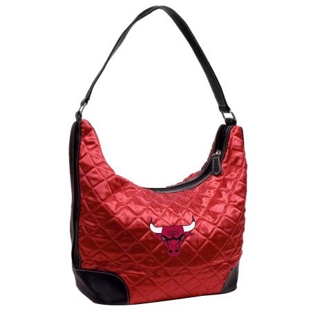 NBA Chicago Bulls Team Color Quilted Hobo