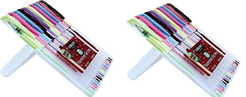 Sargent Art 22-1502 10-count Fluorescent Gel Pens, 2 Packs