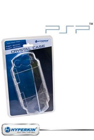 Hyperkin Crystal Clear Cover Case for SONY PSP 2000 / 3000 (Free HandHelditems Sketch Universal Stylus Pen)