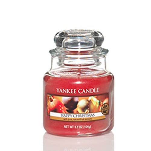 Yankee Candle Small Happy Christmas Jar Candle 