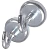 2 Neodymium Hook Magnets - Each Holds up to 50 Pounds