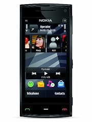 Nokia X6 Unlocked GSM Phone with 5 MP Camera, Capacitive Touch, GPS, Voice Navigation, Car Holder, 3G and 16 GB Memory (Black Cap)
