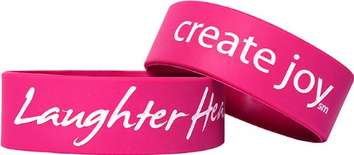 Laughter Heals Bracelet – Fuchsia
