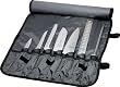 Mercer Millenniam 8 Piece Chef Knife Roll Bag Set
