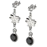 NHL San Jose Sharks Crystal Logo Earrings