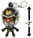 Black Ranger ~2" mini-figure flashing charm: Power Rangers - Angel Warriors [Tensou Sentai Goseiger] (Japanese Import)_s-3