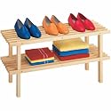 Lynk 360100 Two-Tier Wood Shelf