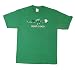 Funny Irish Yoga T-shirt St. Patrick's Day Tee Green - Med