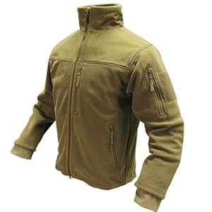 Condor Alpha Tactical Fleece Jacket (Small, Tan)